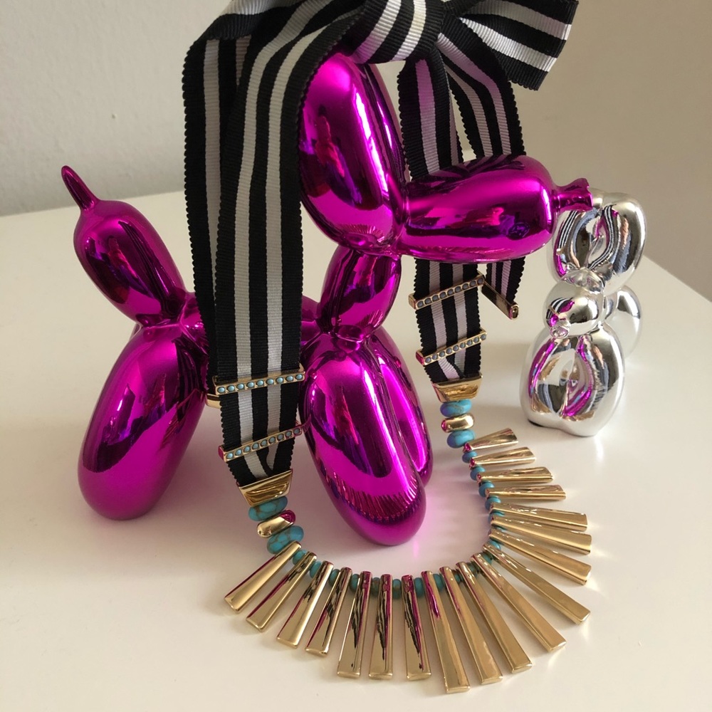 Baublebar gold statement tie necklace